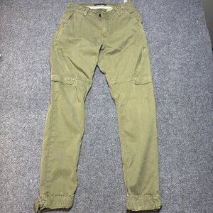 DU/ER‎ DUER Cargo Pants Men's Tag 29x30; Act: 28x31) Live Free Adventure Green